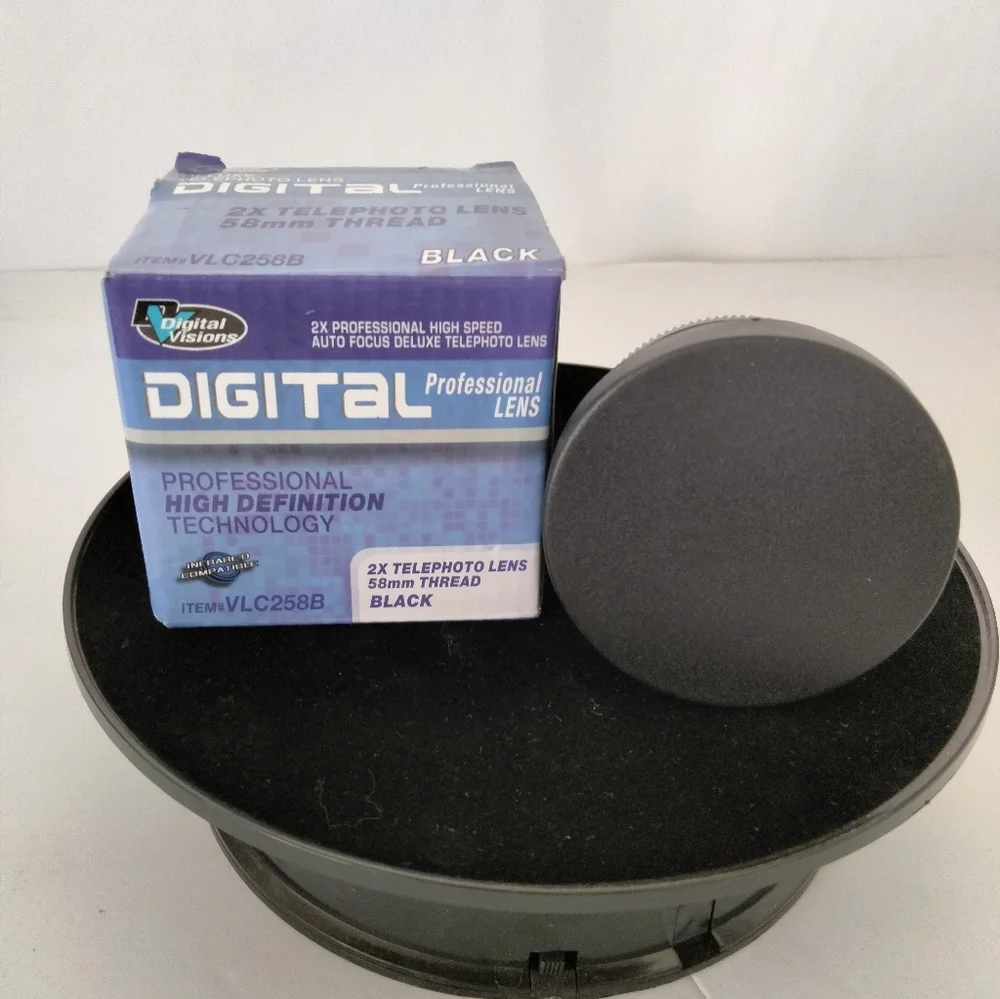 Digital Visions 2X Telephoto 58mm Thread VLC258B Lens Japan Optics Day Nite